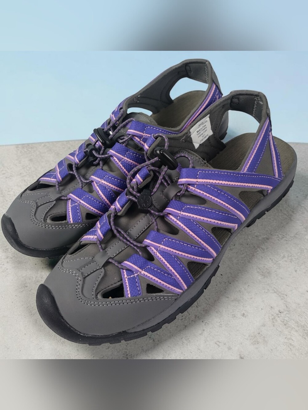 Northside Women Size 9 Sport Hiking Water Closed Toe Adjustable Sandals
